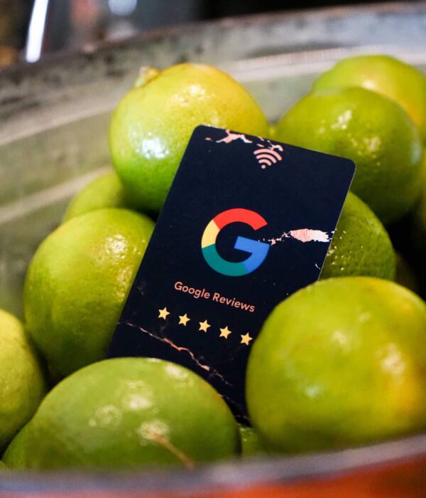 carte avis google sans contact